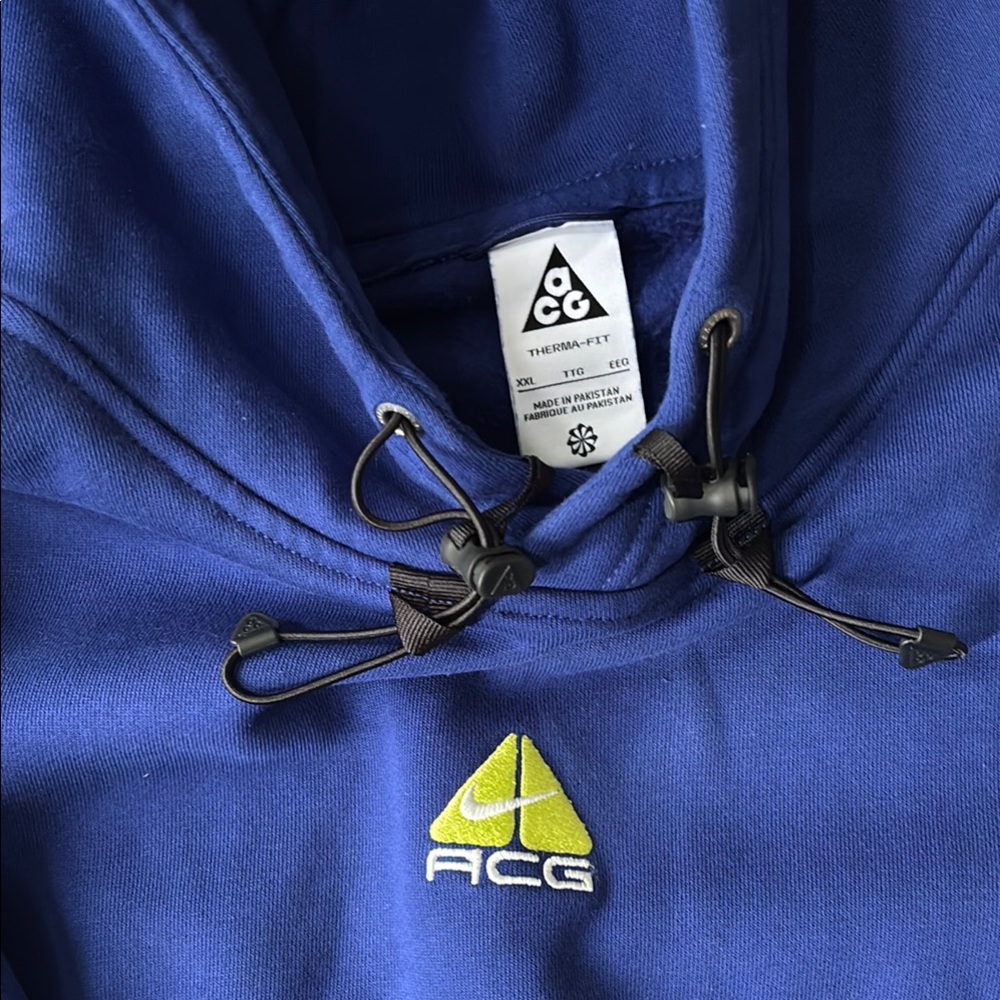 Nike ACG Blue Sweatshirt Pullover - Picture 2 of 4